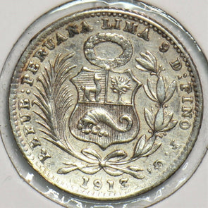 Peru 1913 FG Dinero 295716 combine shipping