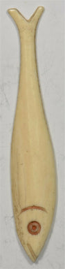Thailand/Siam 1800 's Gaming Token Fish. Carved BU0586 combine shipping