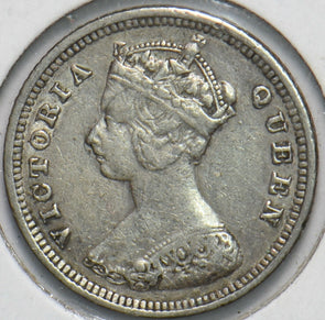 Hong Kong 1892 10 Cents 294001 combine shipping