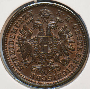 Austria 1885 Kreuzer Eagle animal 193410 combine shipping