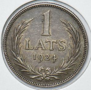 Latvia 1924 Lats 295645 combine shipping