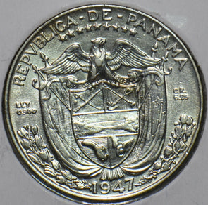 Panama 1947 1/4 Balboa 296300 combine shipping