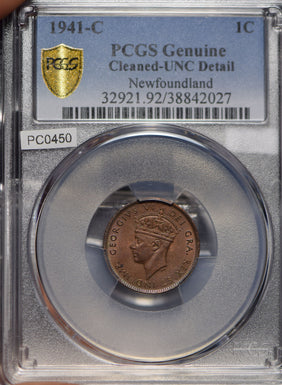 Canada 1941 New Foundland Cent PCGS UNC PC0450 combine shipping