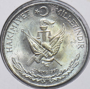 Turkey 1960 10 Lira 27 May 1960 Revolution 295380 combine shipping