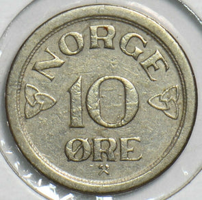 Norway 1957 10 Ore 152864 combine shipping
