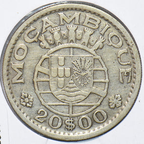 Mozambique 1952 Portugal 20 Escudos 293934 combine shipping