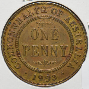 Australia 1933 Penny 192572 combine shipping