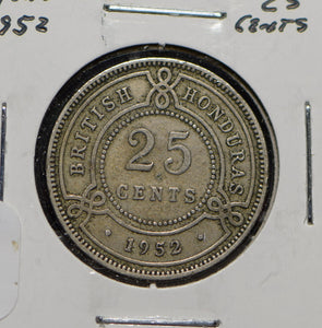 Honduras 1952 25 Cents  291487 combine shipping