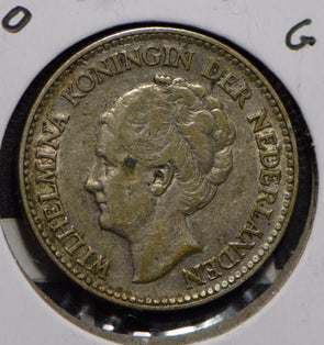 Netherlands 1930 1/2 Gulden  292038 combine shipping