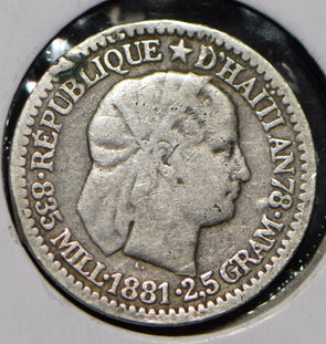 Haiti 1881 10 Centimes  191163 combine shipping