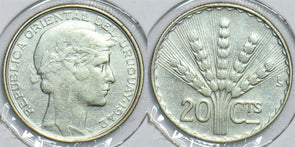 Uruguay 1942 20 Centesimos 198501 combine shipping