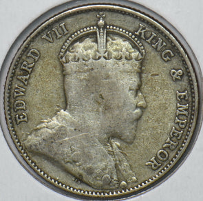 Straits Settlements 1910 B 20 Cents 194809 combine shipping