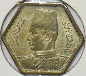 Egypt 1944 AH 1363 2 Piastres 195372 combine shipping