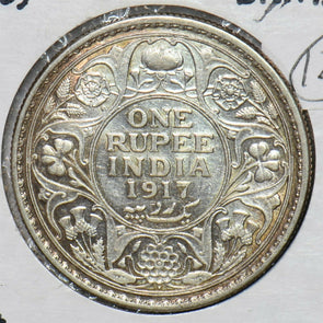 India British 1917 B Rupee 295743 combine shipping