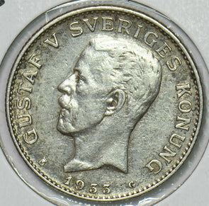 Sweden 1933 Krona 197072 combine shipping