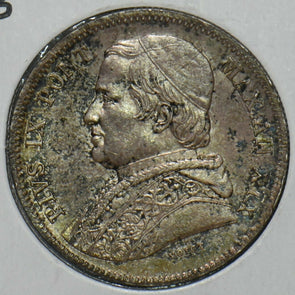 Vatican 1865 R 20 Baiocchi Papal states 296925 combine shipping