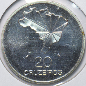 Brazil 1972 20 Cruzeiros 293817 combine shipping