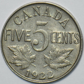 Canada 1922 5 Cents 150988 combine shipping