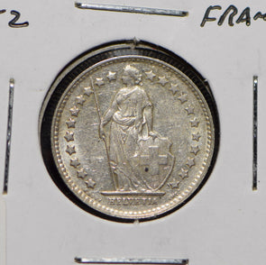 Switzerland 1952 1/2 Franc  191736 combine shipping