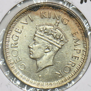 British India 1944 1/4 Rupee 295704 combine shipping