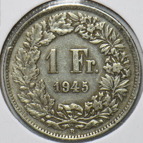 Switzerland 1945 Franc 193857 combine shipping