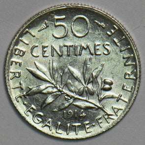 France 1914 50 Centimes 298273 combine shipping