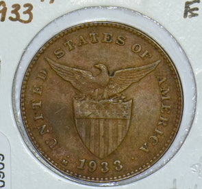 Philippines 1933 Man Posing Centavo Eagle animal 290909 combine shipping