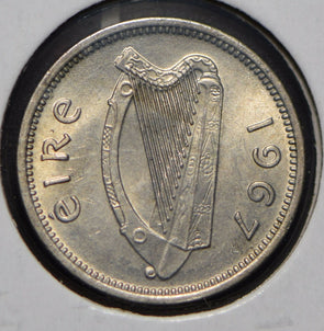 Ireland 1967 3 Pence Hare animal  291720 combine shipping