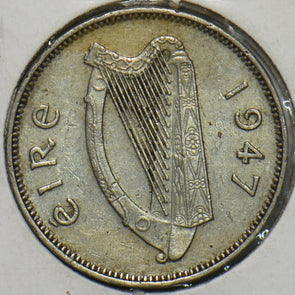 Ireland 1947 6 Pence Irish wolfhound animal 296799 combine shipping