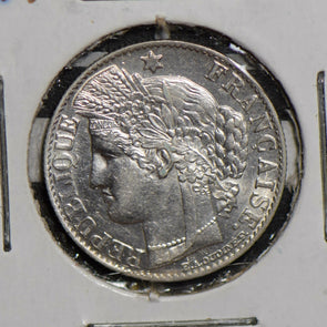 France 1881 A  silver 50 Centimes F0124 combine shipping
