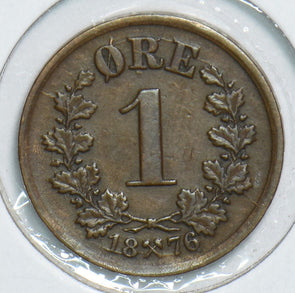 Norway 1876 Ore 198572 combine shipping