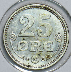 Denmark 1913 25 Ore 198277 combine shipping