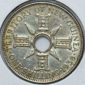 New Guinea 1936 Shilling 193260 combine shipping