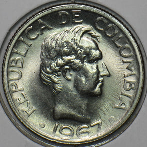 Colombia 1967 20 Centavos 196018 combine shipping