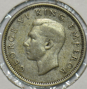 New Zealand 1940 6 Pence Huia Bird animal 196470 combine shipping