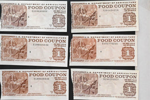 US 1988 A-98B USDA $1 Food Coupons Lot of 24 RC0721 combine shi