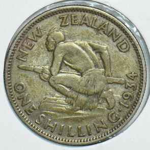 New Zealand 1934 Shilling 197976 combine shipping
