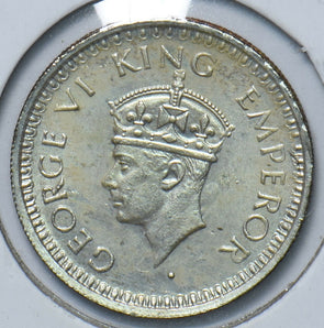 India British 1943 1/4 Rupee 294102 combine shipping
