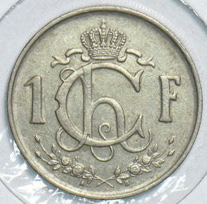 Luxembourg 1952 Franc 153924 combine shipping