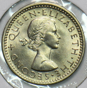 New Zealand 1965 3 Pence 297567 combine shipping