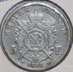 France 1868 5 Francs Eagle animal 293604 combine shipping