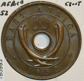 East Africa 1952 10 Cents 195993 combine shipping