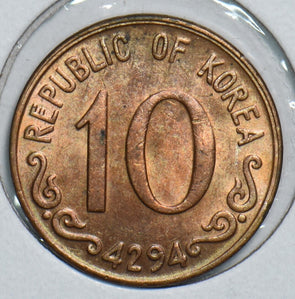 South Korea 1961 4294 10 Won 198226 combine shipping