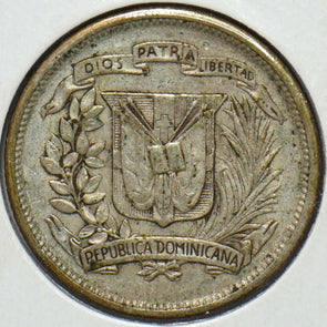 Dominican Republic 1952 25 Centavos 294295 combine shipping