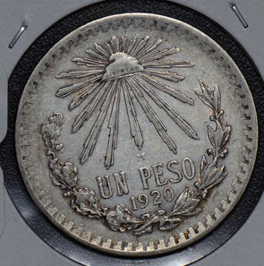 Mexico 1920 Peso  M0179 combine shipping