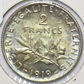 France 1919 2 Francs 293698 combine shipping