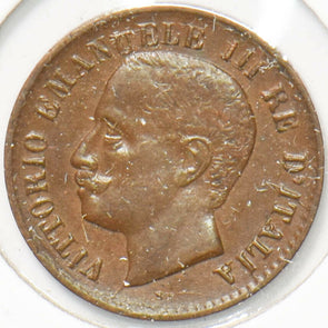 Italy 1908 Centesimo Vittorio Emanvele III 293004 combine shipping
