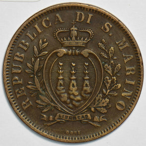 San Marino 1875 10 Centesimi 197429 combine shipping