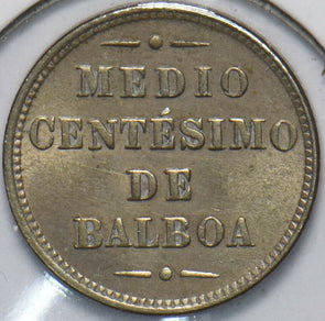 Panama 1907 1/2 Centesimo Eagle animal 292592 combine shipping