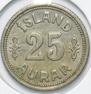 Iceland 1940 25 Aurar 192380 combine shipping